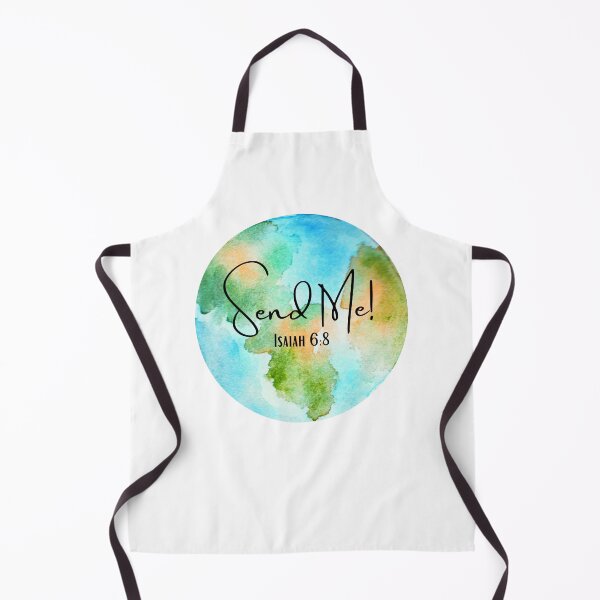 Item preview, Send Me Isaiah 6:8 Watercolor Globe designed and sold by With Graceful Purpose.