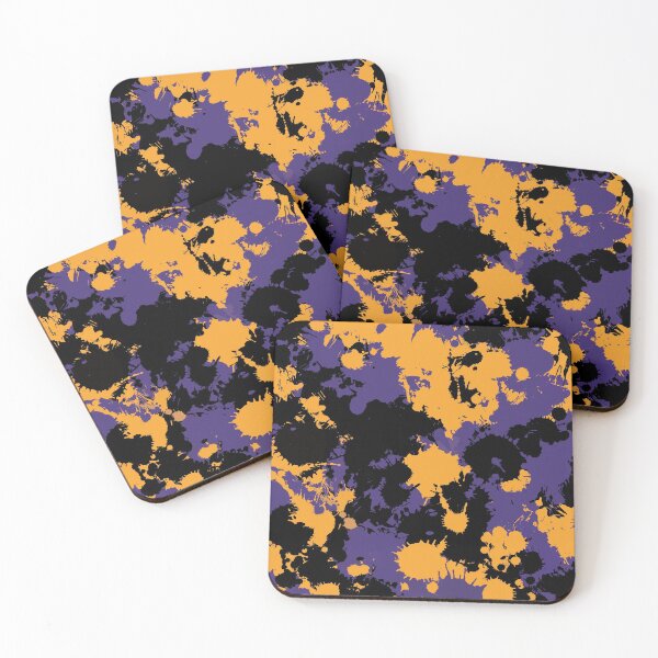 Item preview, Purple Gold and Black Legends Paint Splatter designed and sold by BigTexFunkadelic.
