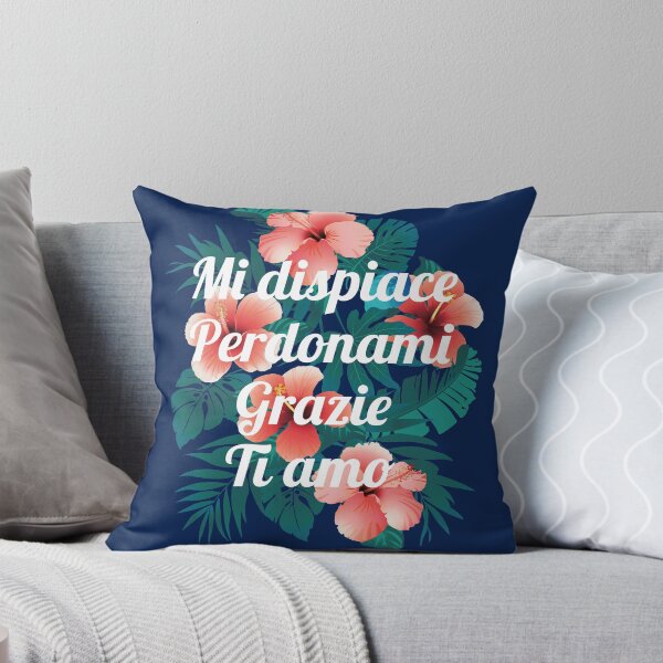 Item preview, Ho'oponopono mantra: Mi dispiace, Perdonami, Grazie, Ti amo (Italian - small logo) designed and sold by tridentfoundry.