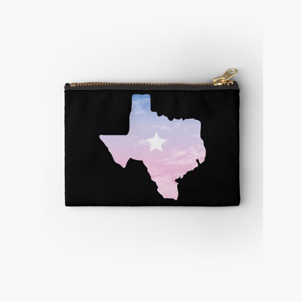 Item preview, Texas map lone star pink gradient blue pink abstract art designed and sold by nuz2.