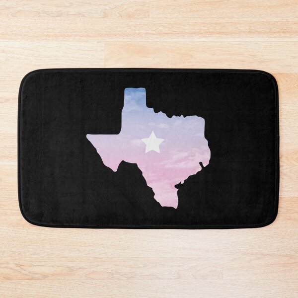 Item preview, Texas map lone star pink gradient blue pink abstract art designed and sold by nuz2.