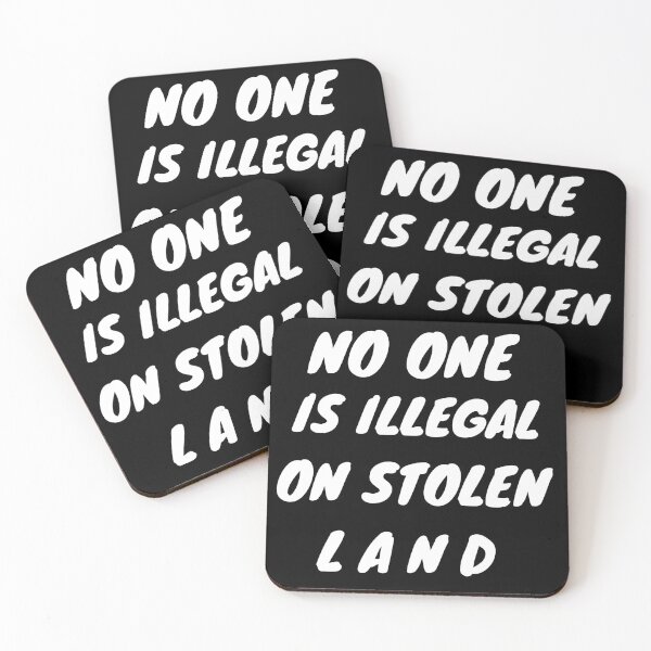 Item preview, No One Is Illegal On Stolen Land Shirt, Immigration Shirt, Anti Racism Tshirt, Activist Protest, Native American designed and sold by berenger04.