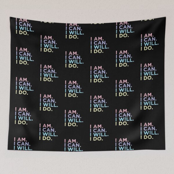 Item preview, I AM. I CAN. I WILL. I DO. - Motivational designed and sold by undercoverlover.