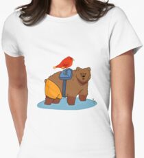 Real life Banjo Kazooie Women's Fitted T-Shirt