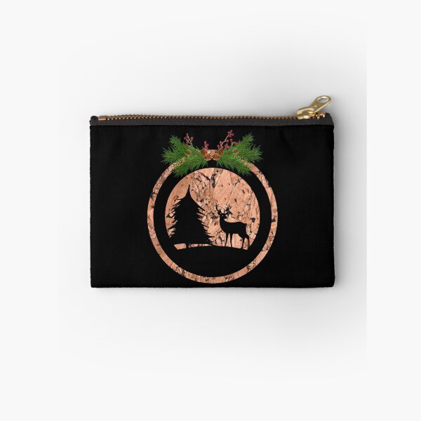 Item preview, Rustic Christmas Forest Deer silhouette  designed and sold by Jennykies.
