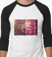 Long Exposure Fairylights Men's Baseball ¾ T-Shirt