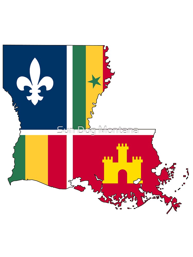 Louisiana State Flag Gloss Kids T-Shirt by Bigalbaloo Stock - Pixels