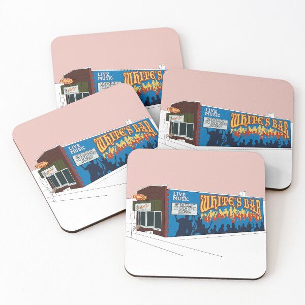 Item preview, White’s Bar- Pink designed and sold by JustJaneArt.