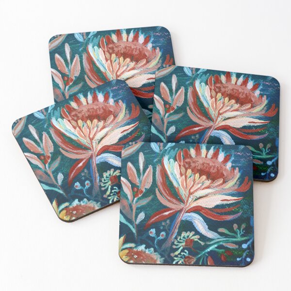 Item preview, Australian Abstract  Floral  designed and sold by vivbrad.