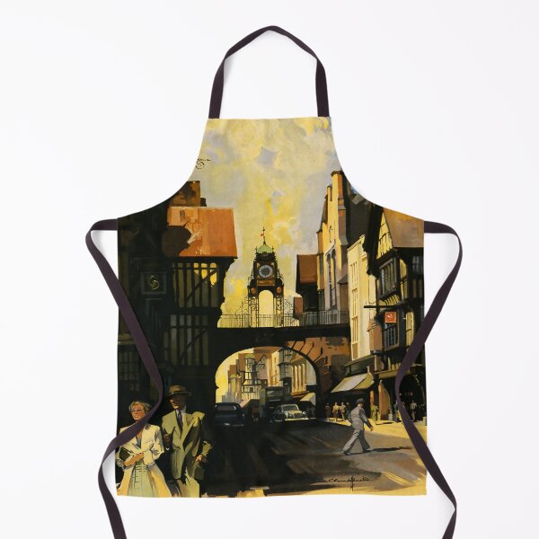 Item preview, retro classic Chester poster designed and sold by CorasPosters.
