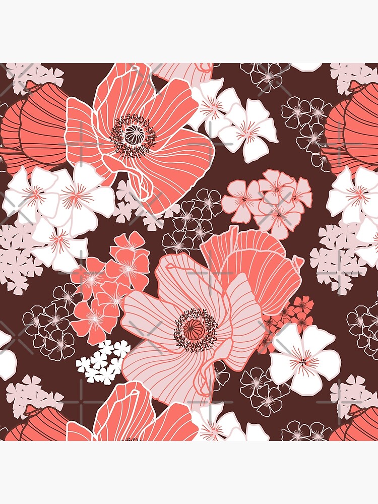 Coral Poppies by nadyanadya
