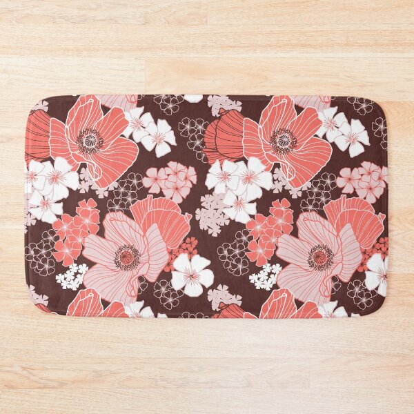 Item preview, Coral Poppies designed and sold by nadyanadya.