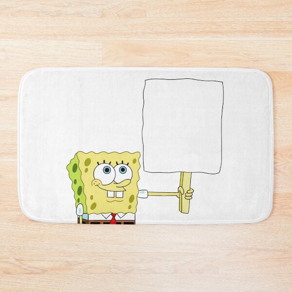 Item preview, Spongebob With Customizable Sign designed and sold by shellysshop.