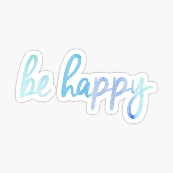 Item preview, Be Happy designed and sold by HannahMackDesigns.