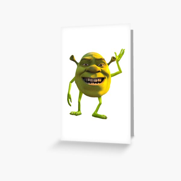 creepy shrek transparency Blank Template - Imgflip