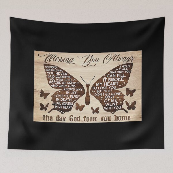 Item preview, Butterfly Lovers - Missing You Always The Day God Took You Home designed and sold by MagicatcoArt.