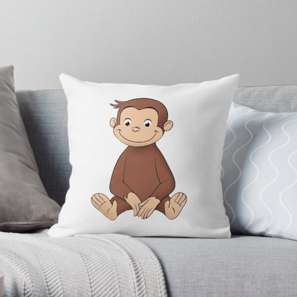 Curious George Pillows & Cushions | Redbubble