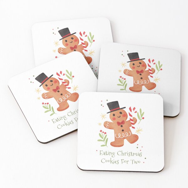 Item preview, Eating Christmas Cookies For Two designed and sold by chulitad.