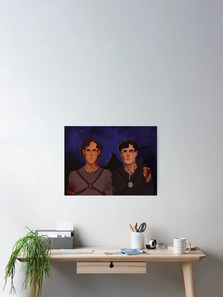 Thumbnail 2 of 3, Poster, BAT BOYS designed and sold by starryjava.