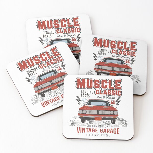 Item preview, Muscle Classic Vintage Garage designed and sold by Sinfamous.