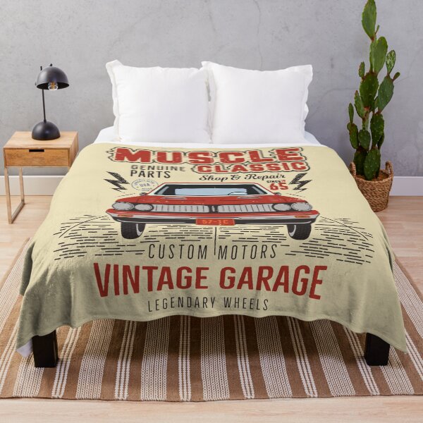 Item preview, Muscle Classic Vintage Garage designed and sold by Sinfamous.