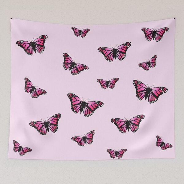 Item preview, Pink butterfly print designed and sold by GeorgiaKnott.