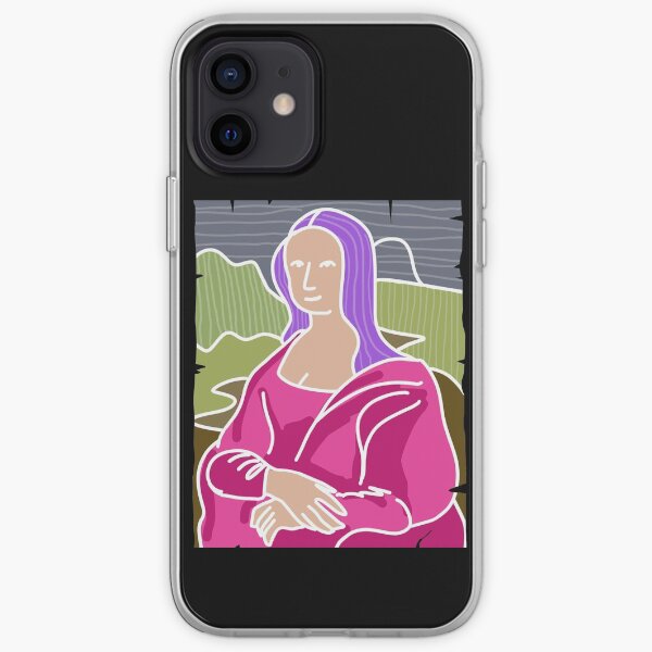 Fancy Mona Lisa iPhone Soft Case