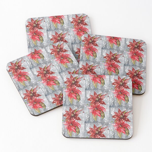 Item preview, Winter Poinsettia (no text) designed and sold by Tonia Henry.