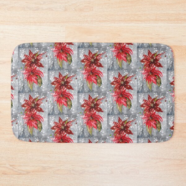 Item preview, Winter Poinsettia (no text) designed and sold by Tonia Henry.