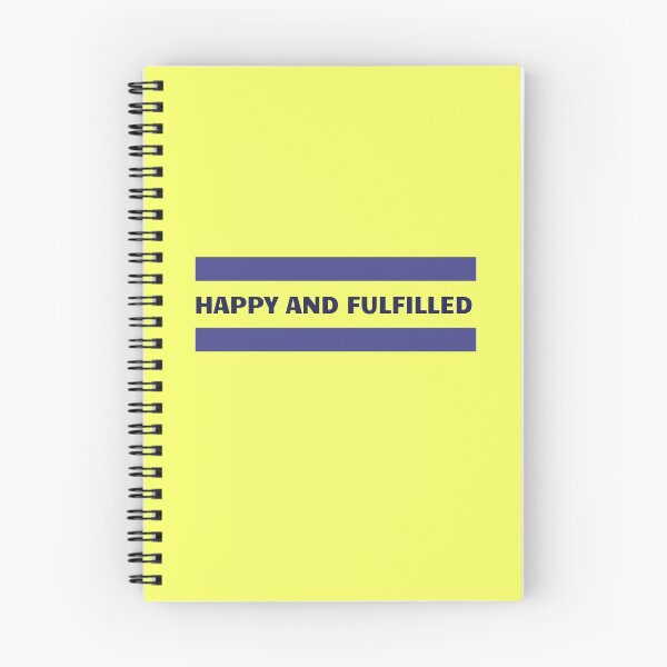 Item preview, Happy and Fulfilled designed and sold by Kennya Karoline Fonseca.