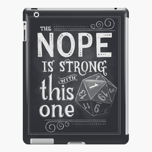 The NOPE is Strong with This One iPad Snap Case