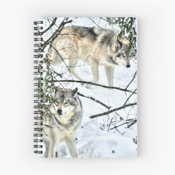Item preview, Meet me in the forest - Timber wolves designed and sold by Poete100.