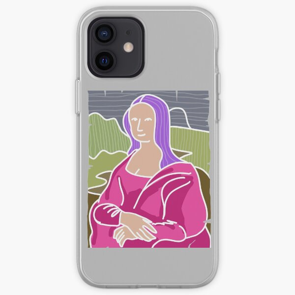 Fancy Mona Lisa iPhone Soft Case