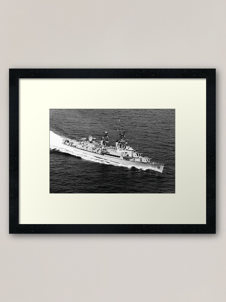 Alternate view of USS TURNER (DDR-834) SHIP'S STORE Framed Art Print