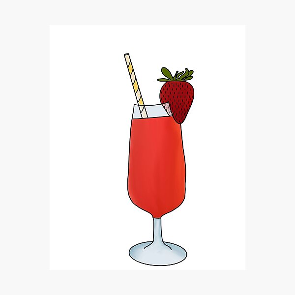 Item preview, Strawberry daiquiri  designed and sold by hayleykoteff.