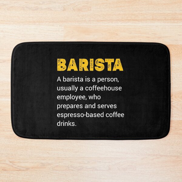 Item preview, Barrister gift - Barista - Milkman - serves coffee worker Barista machine designed and sold by Essakhi12.