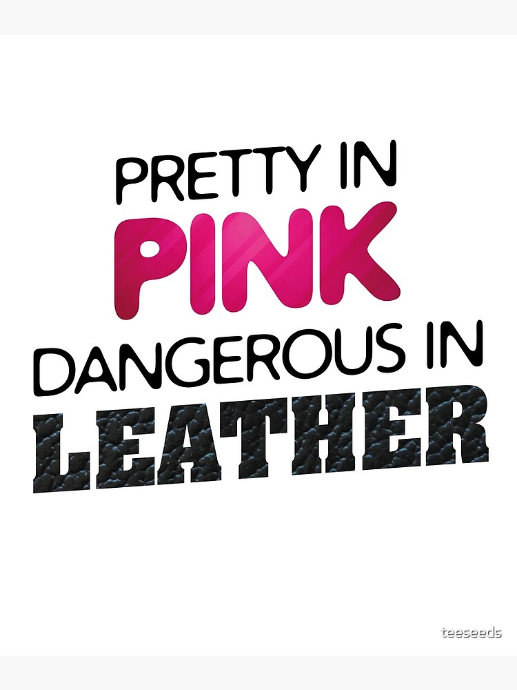 "Lack Leder sexy Domina SM Sexsprüche Spruch Damen" Poster von teeseeds