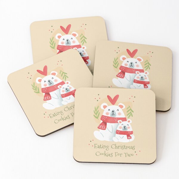 Item preview, Eating Christmas Cookies For Two designed and sold by chulitad.