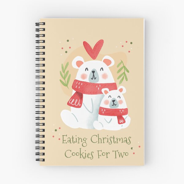 Item preview, Eating Christmas Cookies For Two designed and sold by chulitad.