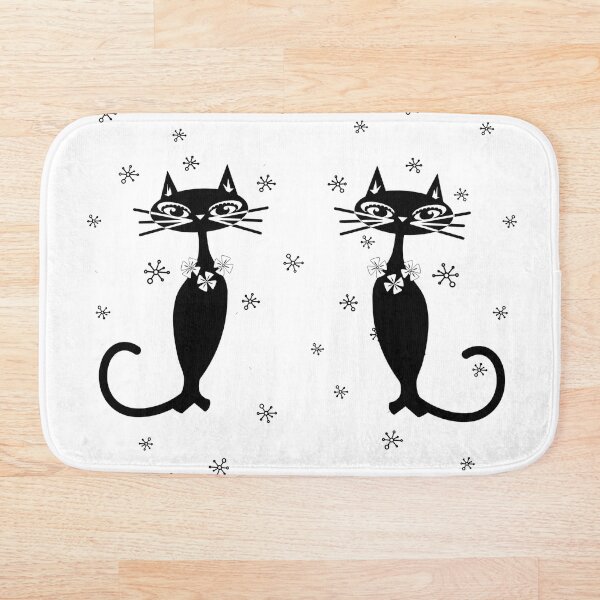 Item preview, Cute Cat Black and White designed and sold by moonlightglo.