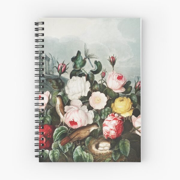 Item preview, Robert Thornton and Roses from The Temple of Flora vintage ilustration designed and sold by katakania.