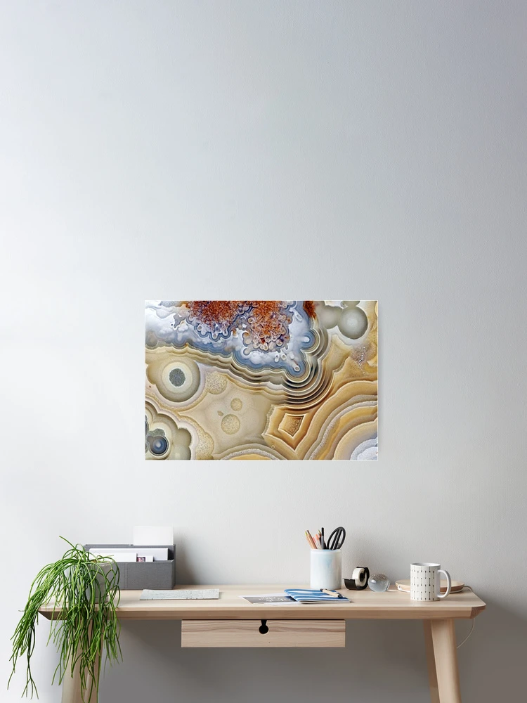 Thumbnail 2 of 3, Poster, Agate Pattern designed and sold by sd749.