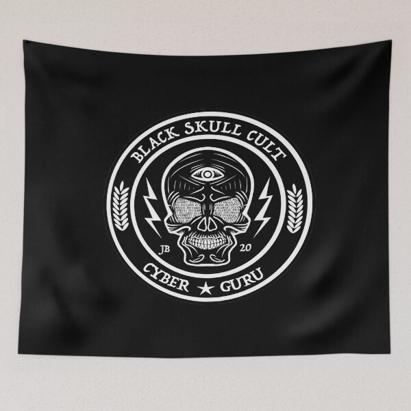 Item preview, Black Skull Cult - Cyber Guru Edition designed and sold by ZOS HOUSE.