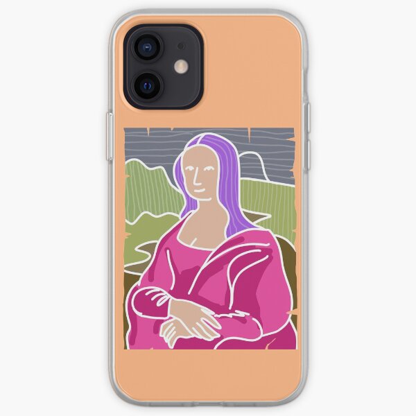 Fancy Mona Lisa iPhone Soft Case