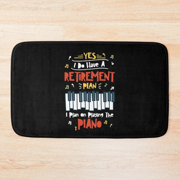 Item preview, Piano Player Retirement Plan designed and sold by Betsytiptoe.