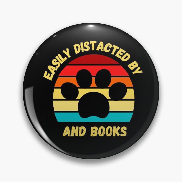 Item preview, Easily Distracted By Cats And Books designed and sold by Pea Fitness.