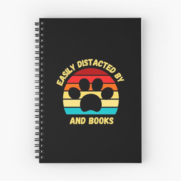 Item preview, Easily Distracted By Cats And Books designed and sold by Pea Fitness.