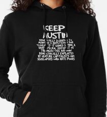 Keep Austin Frantically Scraping to Yadda Yadda Yadda Lightweight Hoodie