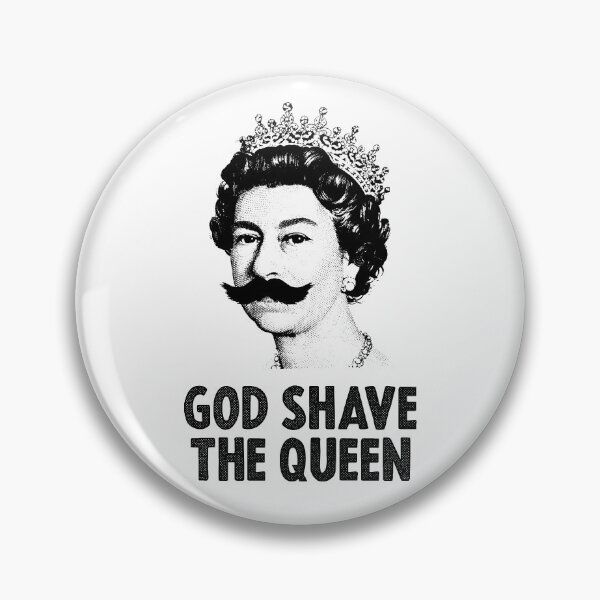 Item preview, God Shave the Queen designed and sold by poopfactory.