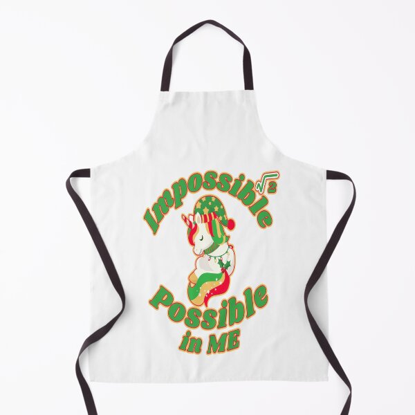 Item preview, Jingle Jangle Quote, Square Root of Impossible, Cute Christmas Unicorn designed and sold by Spiritualish.